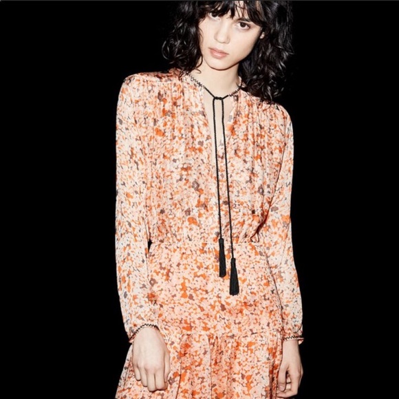 The Kooples Dresses & Skirts - The Kooples Mimosa Silk Dress sz. XS